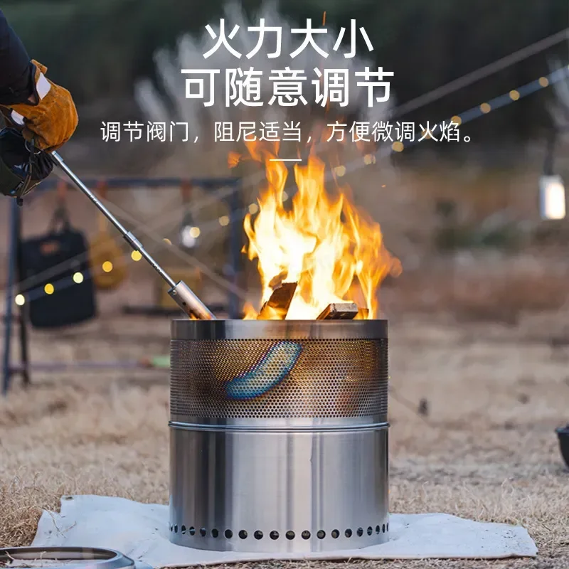 Portable Detachable Stainless Steel Spray Gun for BBQ Grill Camping Charcoal Cleaning Household Braised Pig Hair Outdoor