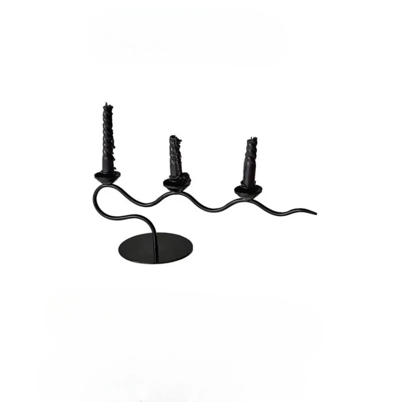 Minimalist Home Decor Candelabra Inspired Entryway Table Centerpiece Elegant Dining Table Decor for Living Room Candle Holder