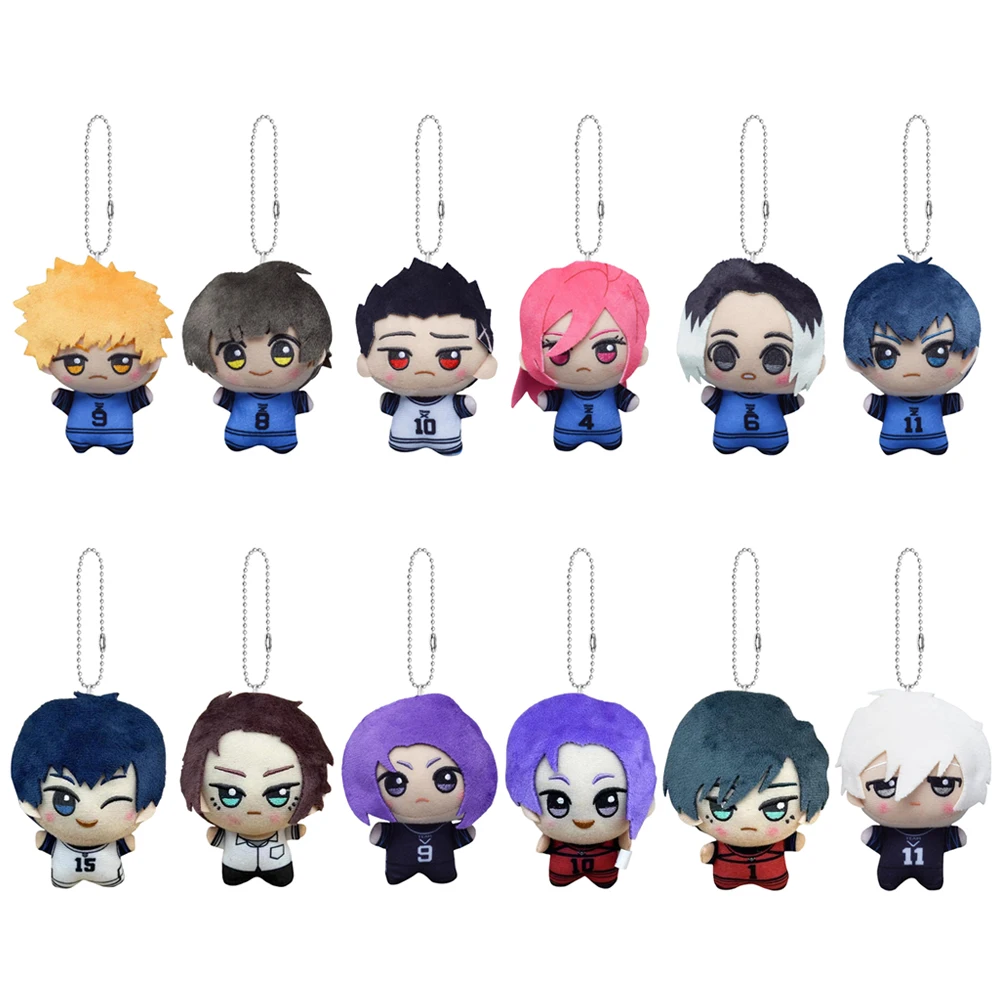 

11 см плюшевая игрушка с синим замком, кулон Seishiro Nagi Isagi Yoichi Chigiri Bachira Meguru Mikage Reo Rin Itoshi, рюкзак, брелок в подарок