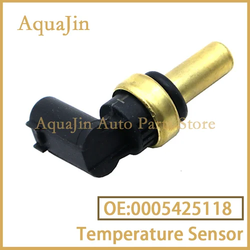 0005425118 Sensor de temperatura del agua refrigerante del motor para Mercedes Benz R129 W163 W170 W202 W203 W245 C208 C209 Vito Mixto 55591401