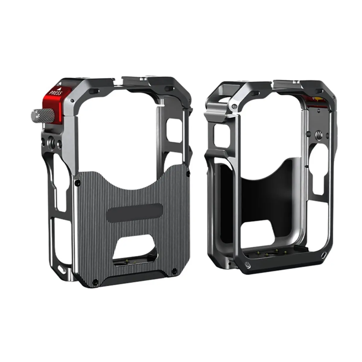Protective Case for 360 II Camera Aluminum Alloy Frame Cage Full Border Protection Anti-Scratch Shockproof Housing