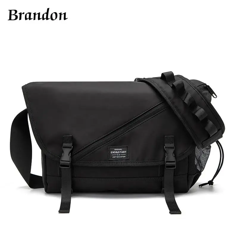 

High end men's fashionable crossbody bag with trendy brand classic and practical postman computer leisure shoulder backpack