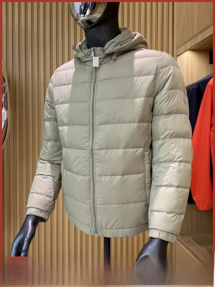 

Detachable Hat 90 Du down Casual Outdoor Commuting Warm Men's New Sle Polyester Fiber Anti-Static Nylon Jaet Coat