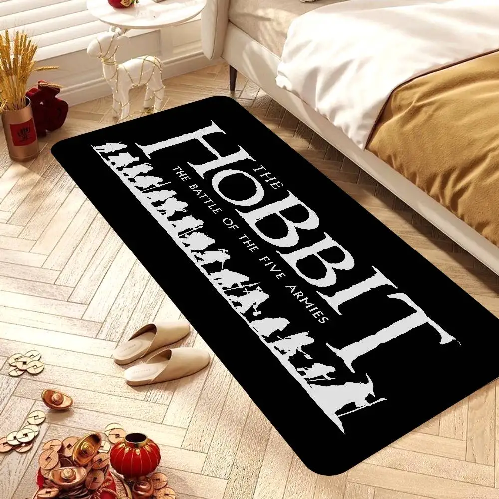 L-Lord of the Rings H-Hobbit Room Mats Retro Multiple Choice Living Room Kitchen Rug Non-Slip Welcome Rug
