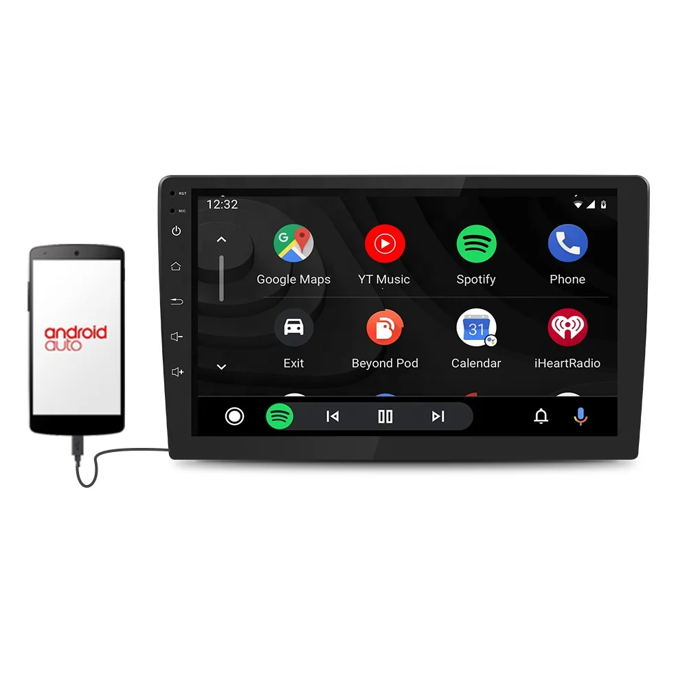 GM MP5 player with Linux system Car multimedia player with IPS 1024 * 600 2.5D touch screen carplay