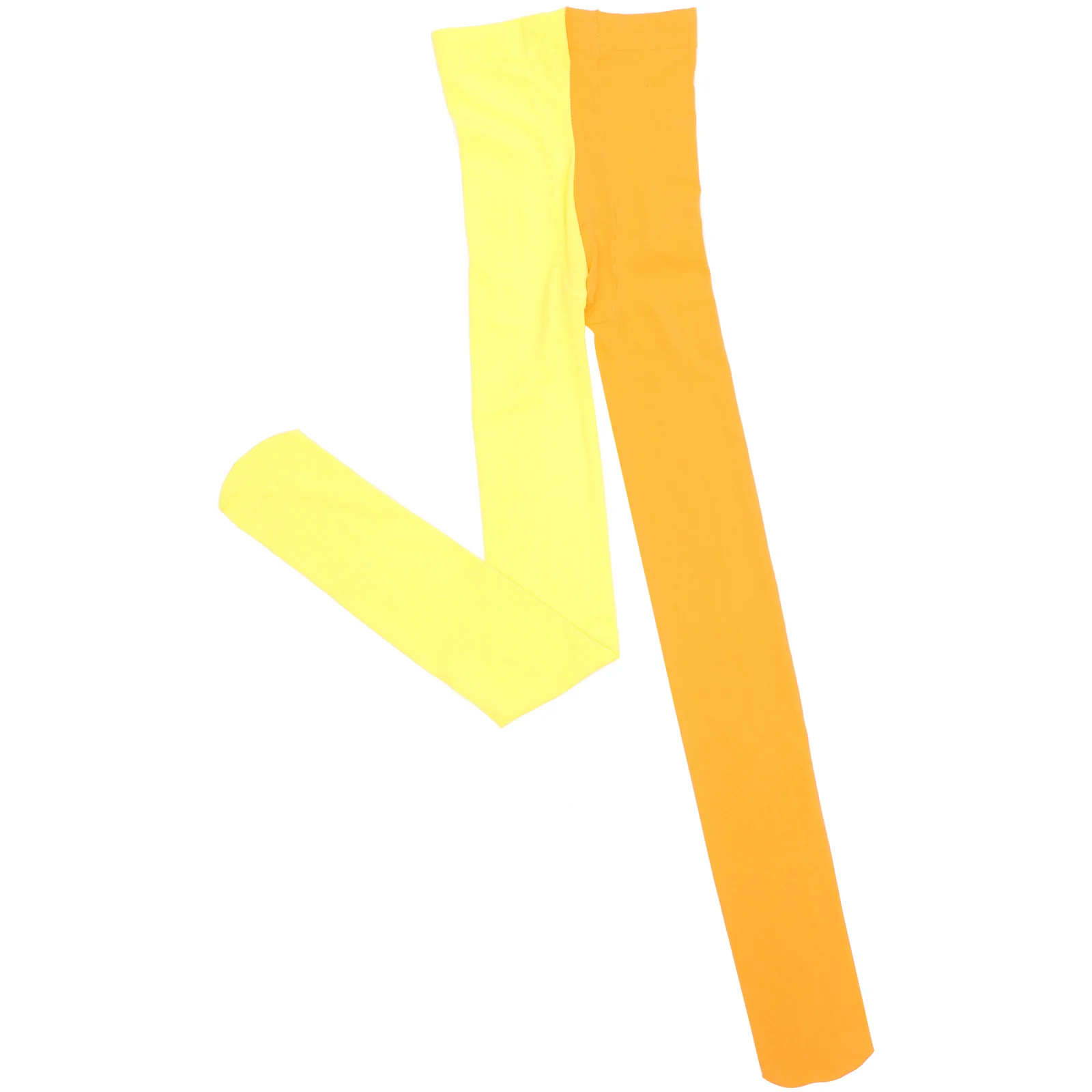 

Asymmetric Silk Stockings Sheer Tights Women Thigh Candy Color Elastic Leggings Slipping Prevention Party Gift