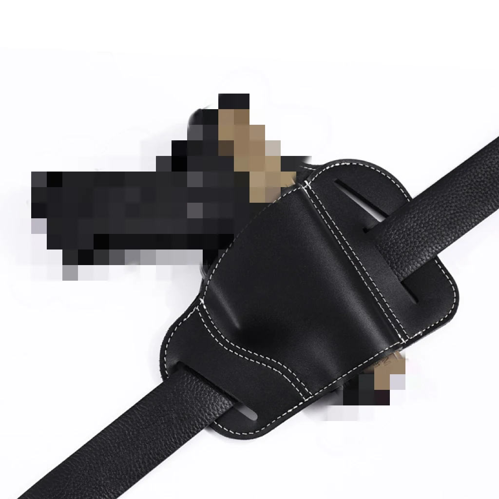 Right Hand Leather Gun Holster Tactical Gun Belt Holster For Universal Gun G17 M9 Pistol
