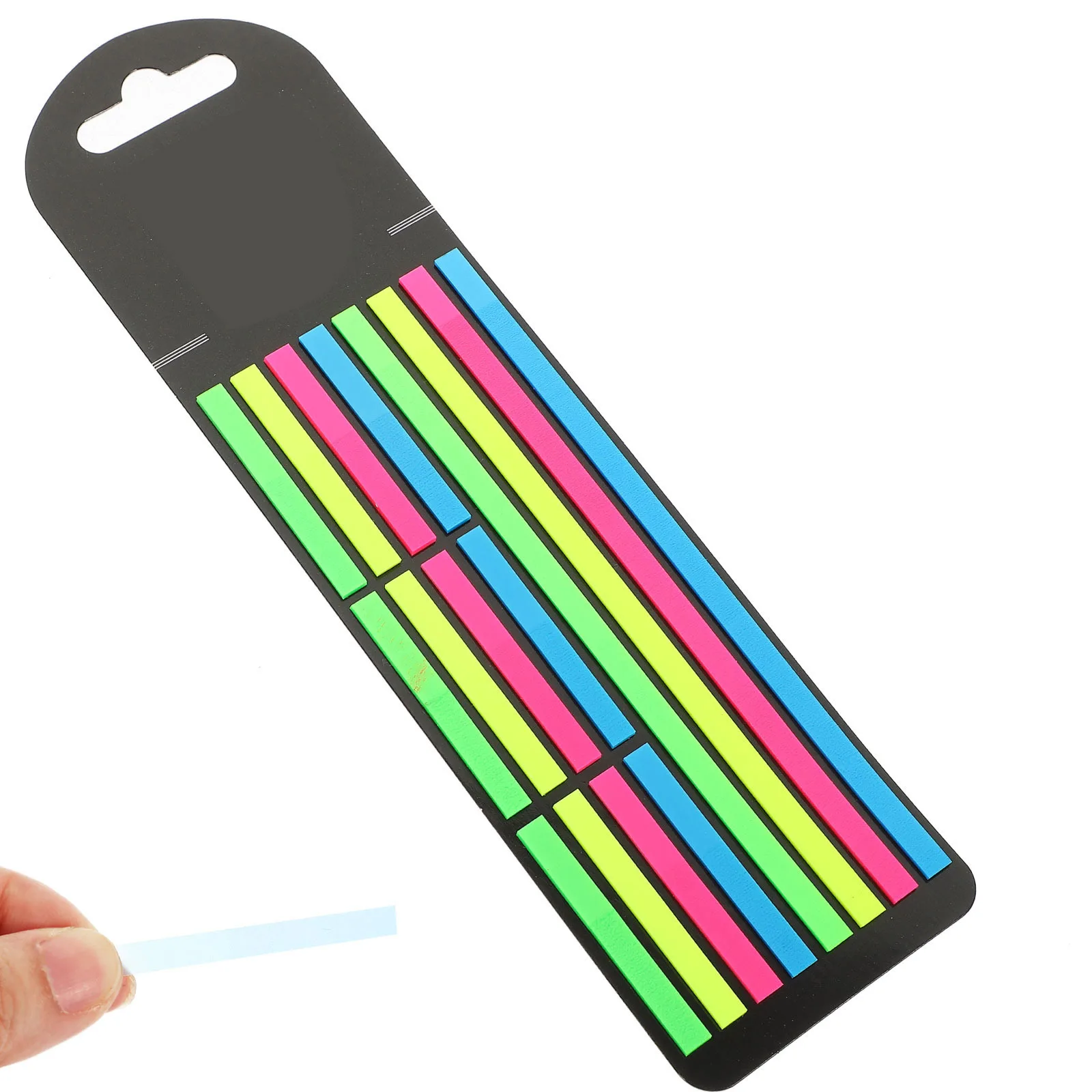 1 صندوق من شرائط القراءة الملونة علامات الصفحة الفلورسنت علامات تبويب الكمبيوتر المحمول خفيفة الوزن المحمولة لاصقة علامات التبويب اللاصقة للقراءة