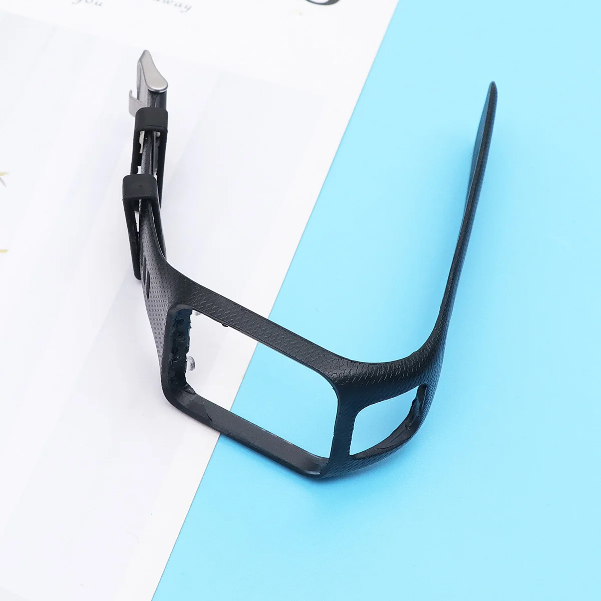 

Регулируемый черный силиконовый ремешок для часов, легкий, прочный, удобный сменный браслет для гольфиста Runner 2 3 Spark 3,