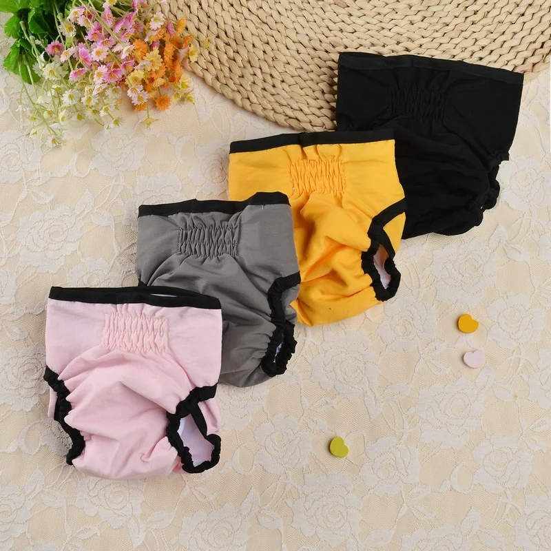 Dog Washable Physiological Pants Male Dog Prevention Estrus Polite Belt Female Dog Menstrual Safety Pants Pets Panties Supplies