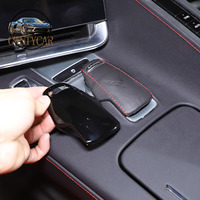 For Corvette C8 Coupe Z51 2020-2022 ABS Carbon Fiber Car Center Console Gear Shift Head Knob Panel Cover Trim  Auto Accessories