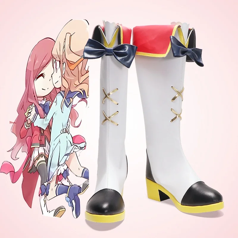 Aikatsu Stars! Four Star Academy Yozora Kasumi Hakucho Hime S4 Ver Cosplay Costume Shoes