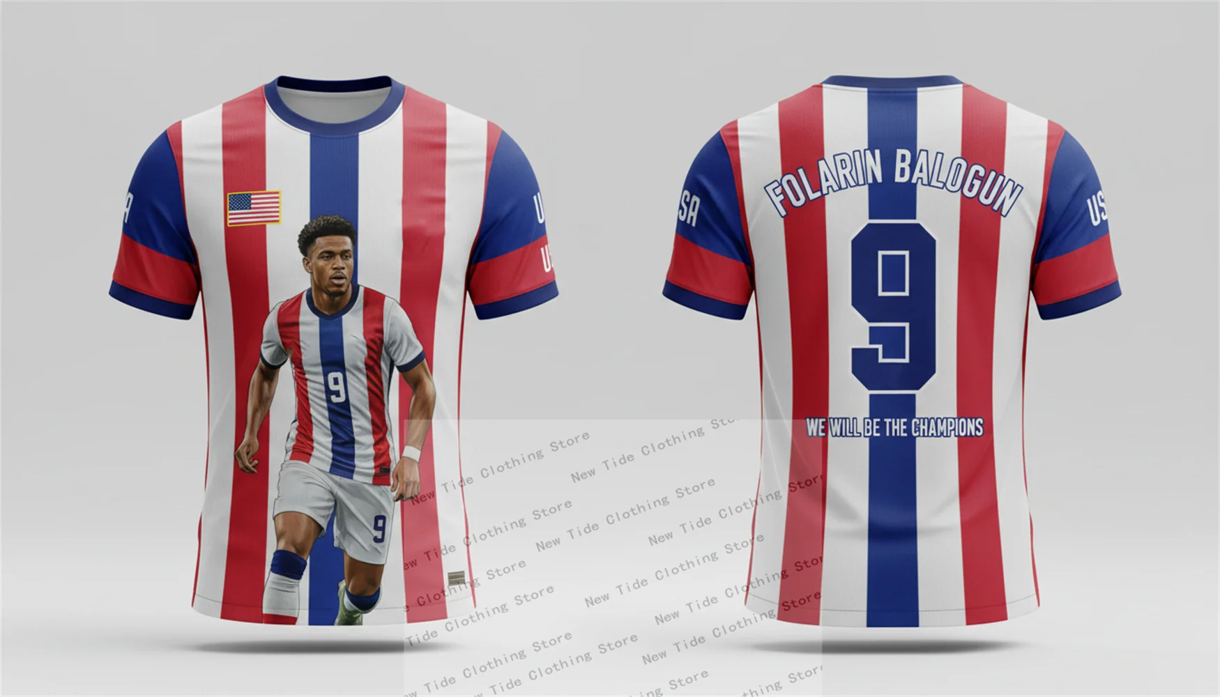 قميص We Will Be Champions 2026 Fan Soccer للرجال - قميص Team USA لكرة القدم - Ultimate Fan Wear Cheer in Style #2