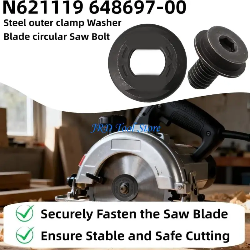A2UD Durability Circular Cutter Flange Washer and Bolt for DCS373 DC310K Reliability