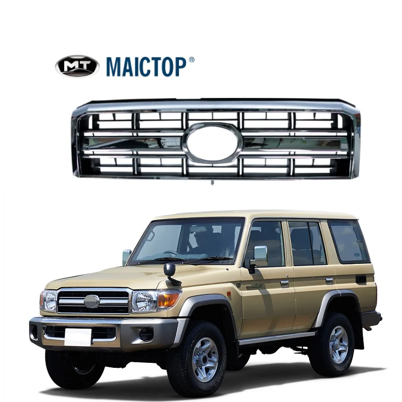 

Modification High Quality Car Front Bumper Grille Standard Land Cruiser 10 Pcs / for Fj79 Fj75 Fj80 MAICTOP CN;JIA 1985-1989,198