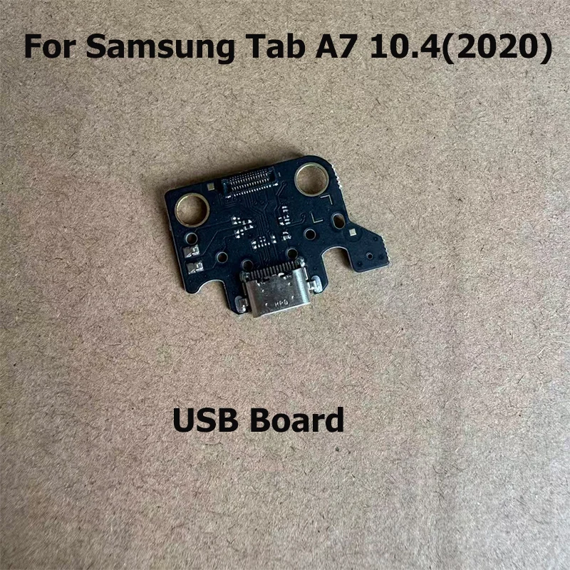 For Samsung Galaxy Tab A7 10.4 2020 USB Charging Dock Board And Main board Motherboard Connector Flex Cable T500 T505