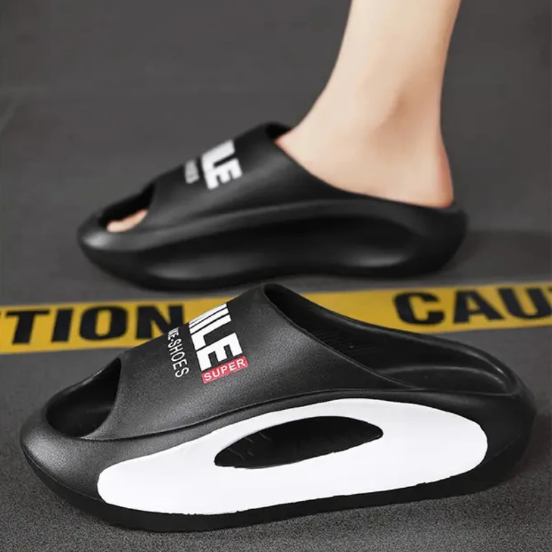 Men Platform Beach Sandals 2026 Women House Slippers Fashion Non-Slip EVA Slip-On Casual Shoe 5cm Thick Bottom Zapatos Mujer