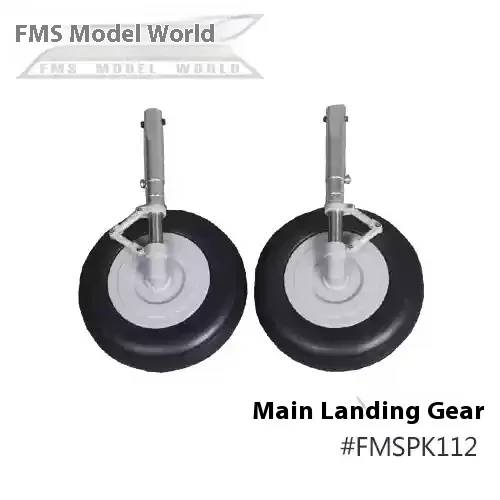 Fms 1400mm P40b Aircraft Accessories, Fuselage, Main Wings, Propellers, Propeller Covers, Landing Gear, Cabin Doors, Tires image 3