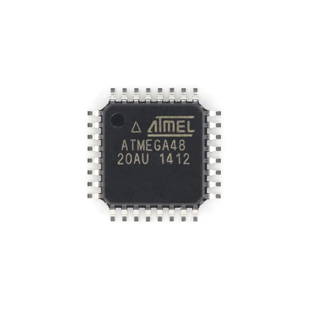 5pcs/lot New ATMEGA48-20AU ATMEGA48 20AU  IC MCU 8BIT 4KB FLASH 32TQFP ATMEGA48-20MU 32VQFN ATMEGA48-20PU  28DIP