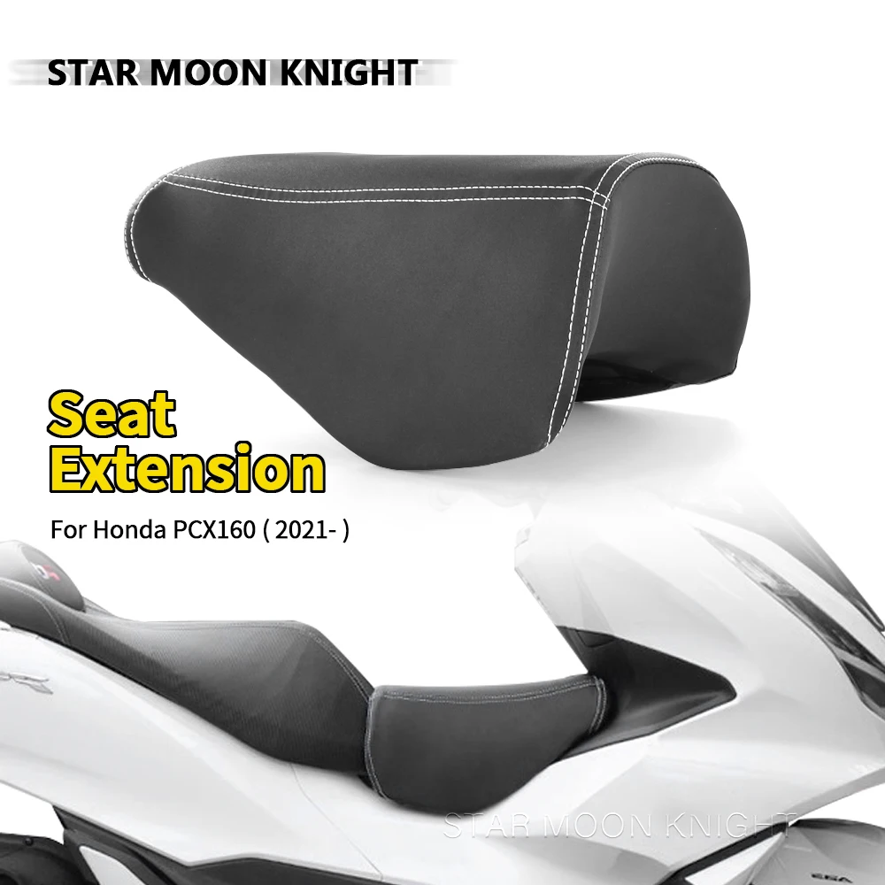 Motorcycle Accessories Seat Extension Tank Seat Children Sitting Cushion For Honda PCX160 PCX 160 2021 2022 2023-