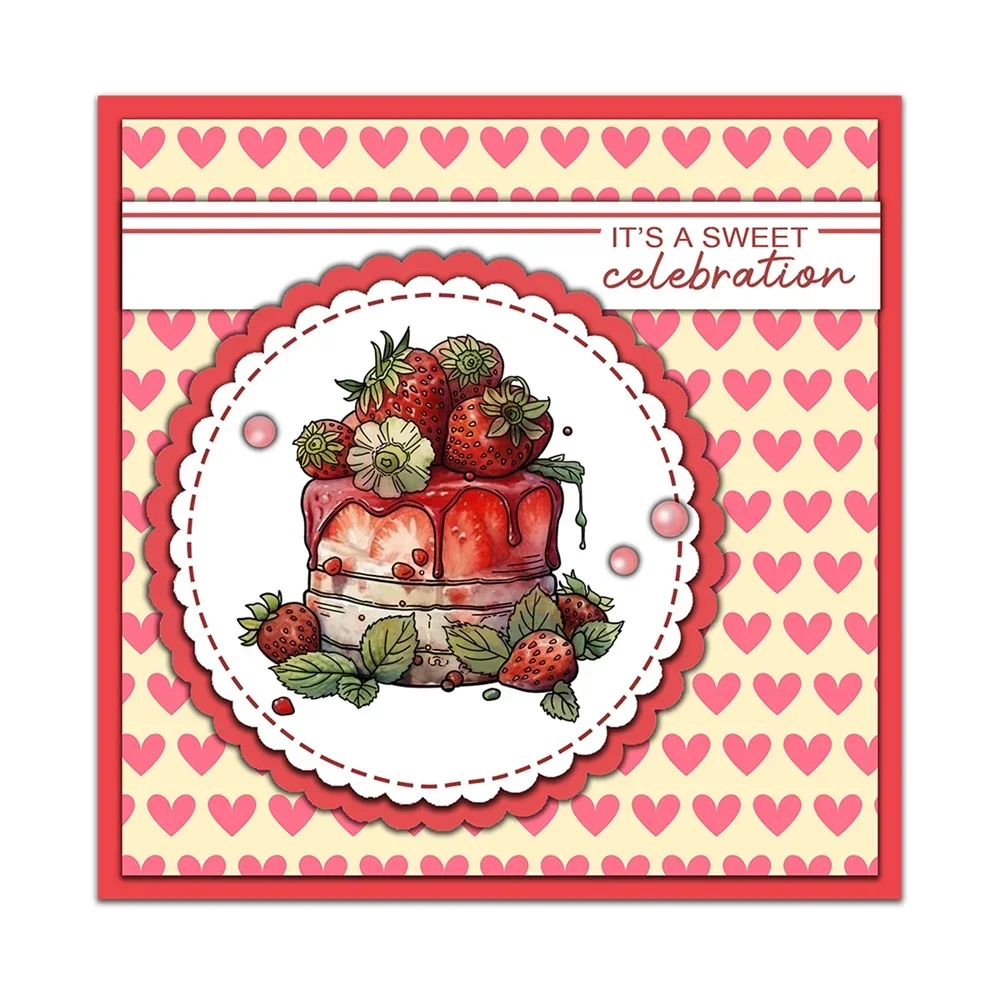 Spring Little Flowers And Floral Cutting Dies and Stamps Sweet Cake Sewing Machine Gnomes Stamp Set For DIY Scrapbooking Crafts
