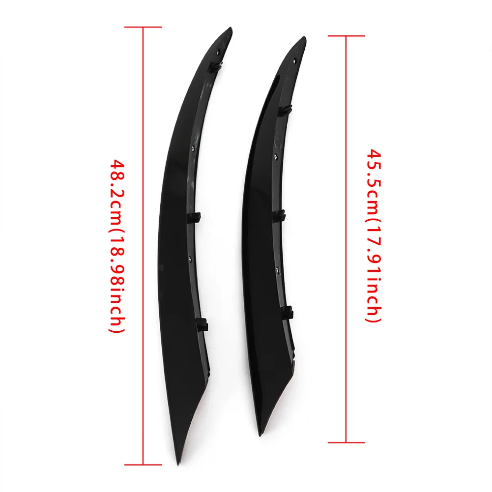 For Mercedes Benz C Class W205 C180/200/250/260/300 2015-2018 4PCS Front Fog Lamp Grill Grille Covers Stickers Cars Accessories