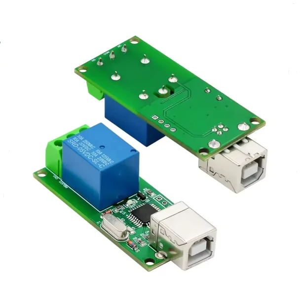 Drive free USB control switch 1/2/4/8 relay computer control switch PC intelligent control module