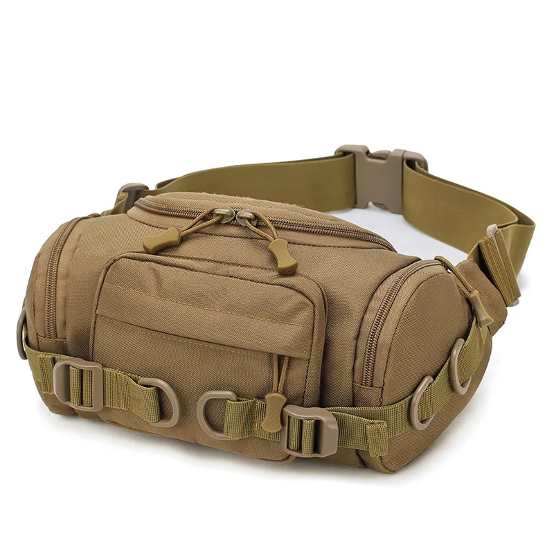 2024 New Sports  Backpack Waist Pack Waist Bag Molle Camping Hiking Pouch Chest Bag Male Outdoor Climbing for Men and Women Bag