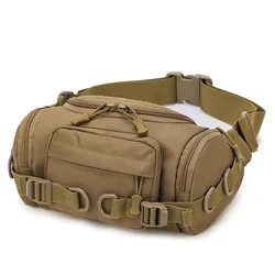 2024 New Sports  Backpack Waist Pack Waist Bag Molle Camping Hiking Pouch Chest Bag Male Outdoor Climbing for Men and Women Bag