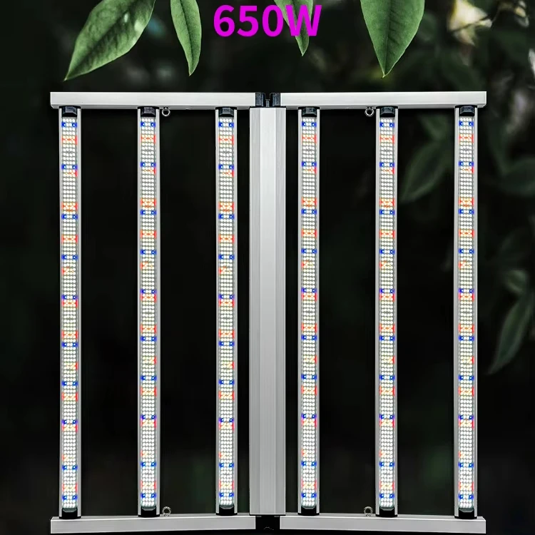 

Горячая распродажа: Складной светодиодный фитосветильник для помещений 650 Вт с полным спектром (Lm301h, Lm281+), алюминиевый, диммируемый, для вегетации и цветения