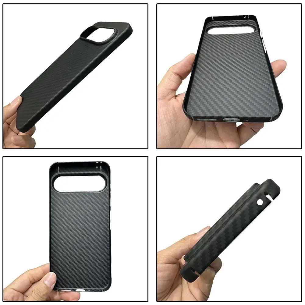 

Carbon Fiber Case For Googl Pixel 9 Pro XL Case Ultra Thin Aramid Fiber Carbon Cover For Pixel 9 Pro XL Phone Protective Co N8C0