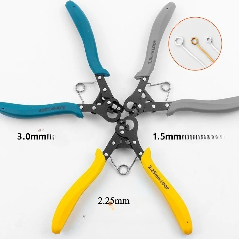 DIY One Step Looper Pliers 1.5 2.25 3mm Craft Wire Bending Tool for Jewelry Making Earrings Bracelets Necklaces - view 2
