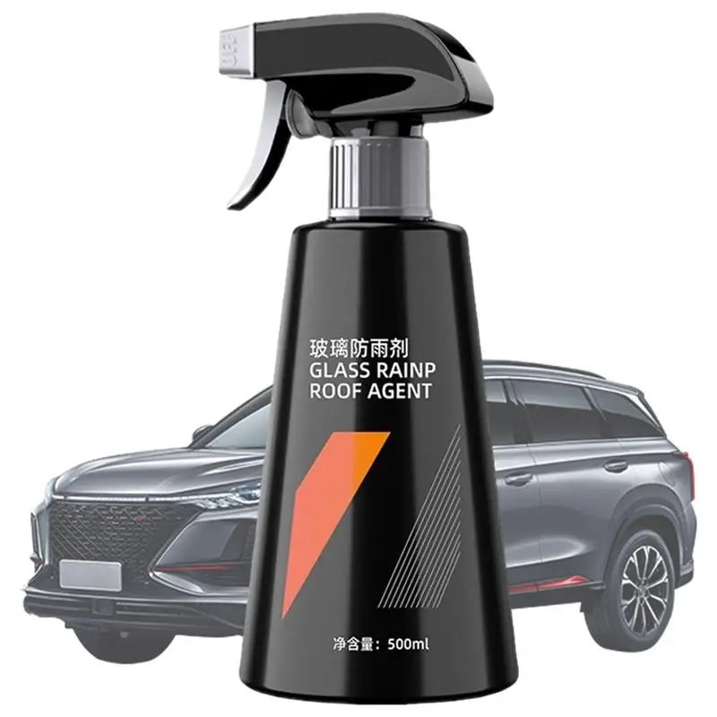 

Car Defogger Spray waterproof long-lasting Water Repellent Spray 500ml Portable Effective Antifogging Agent Car Glass Cleaner