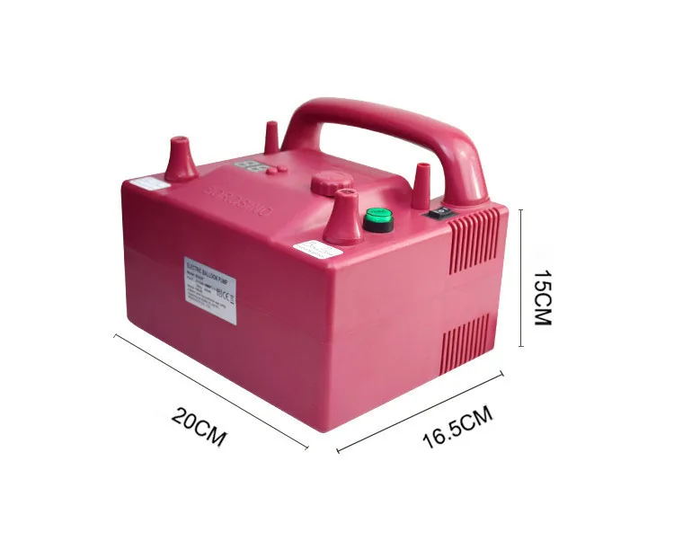 منفاخ بالونات كهربائي متعدد الوظائف لأدوات بالونات حفلات أعياد الميلاد