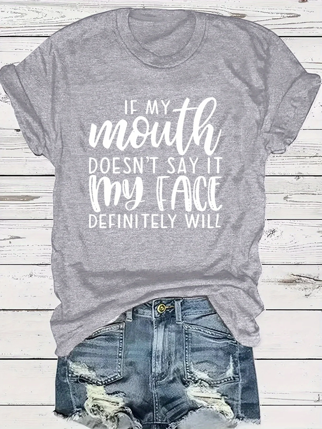 

Модная женская футболка с круглым вырезом и принтом в виде букв, стильная повседневная футболка с графическим рисунком