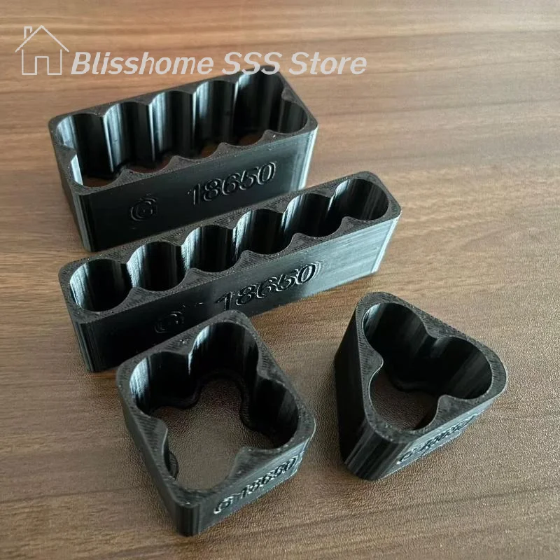 

【S】1/4Pcs 18650 Spot Welding Fixture Battery Fixed Lithium Battery Welding Fixture Spot Welding Fixed Assembly Bracket