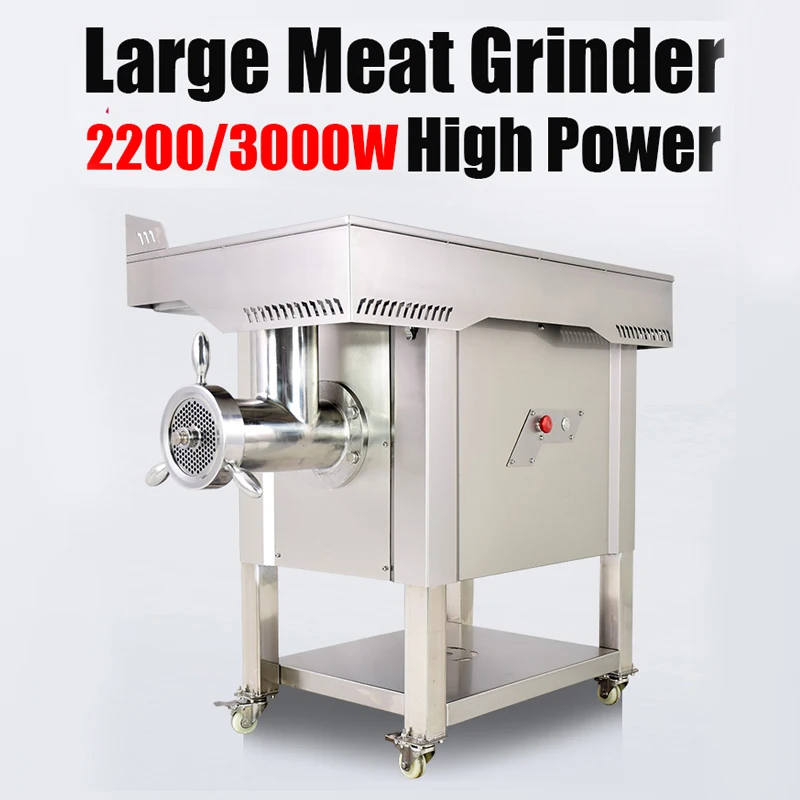 Commercial Heavy Duty Electric Frozen MeatBone Grinder Industrial Stainless Steel Coconut Meat Mincer