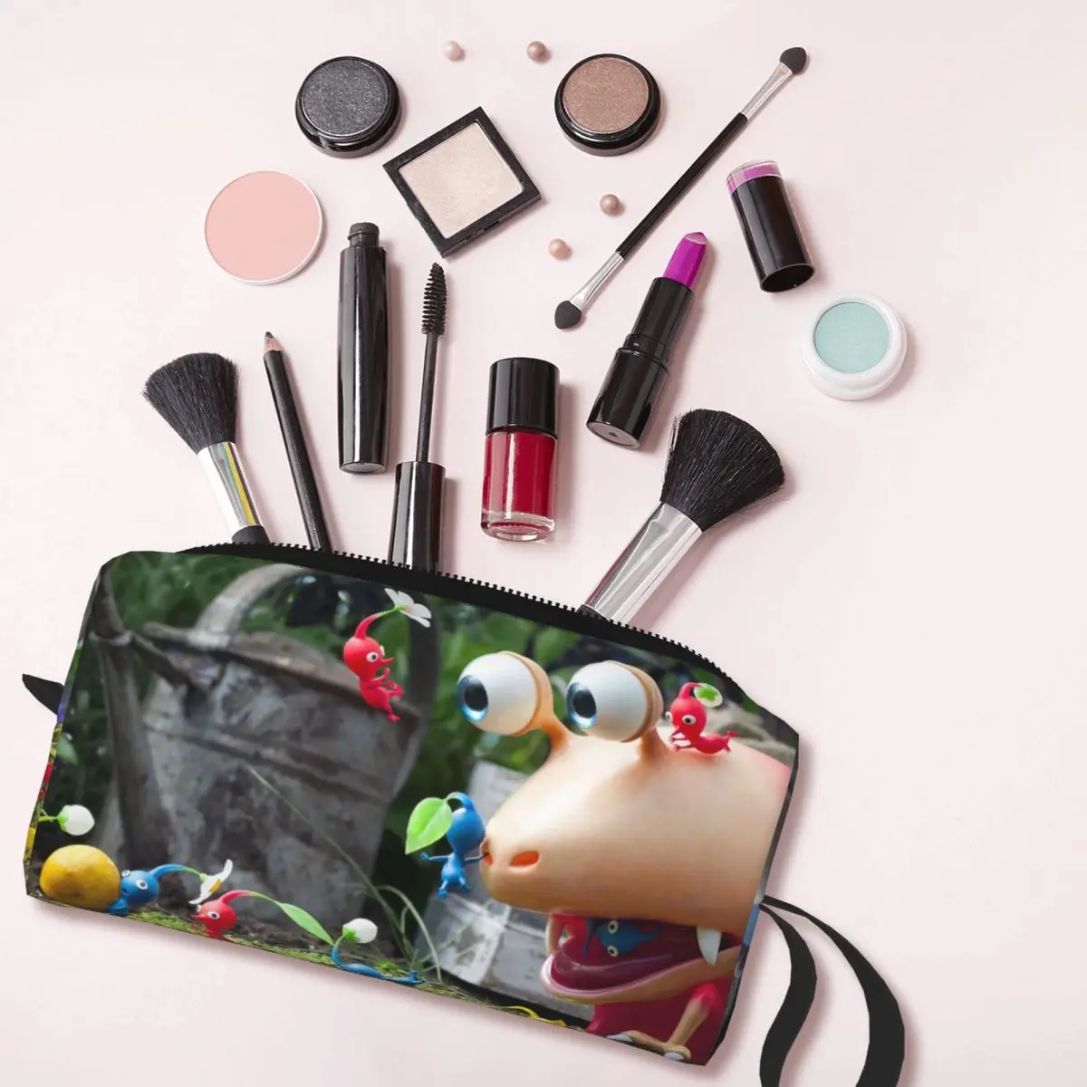 ピクミン鉛筆ケース少年少女学校ペンボックス鉛筆バッグ文具用品旅行女性化粧品バッグオーガナイザーポーチ