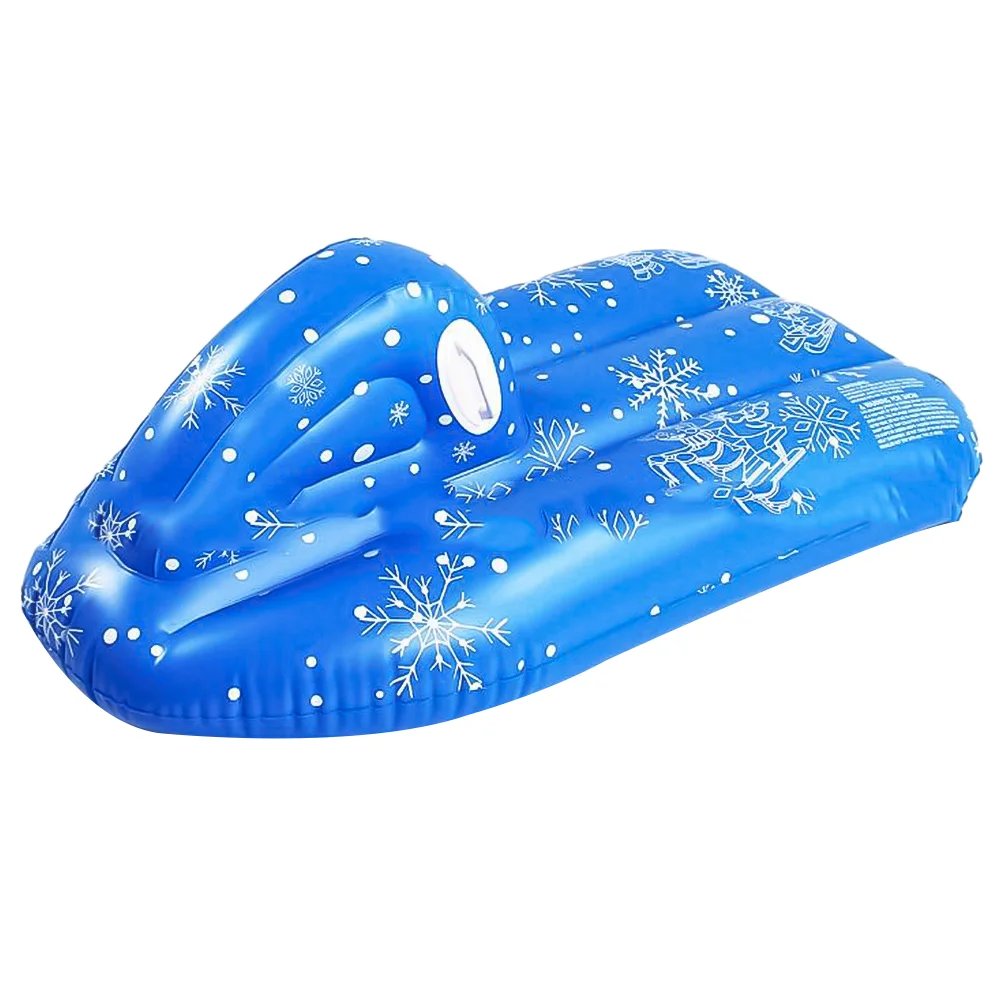 Kids Skiing Toy Inflatable Sled Baby Winter Tool Toddler Toys PVC Snow