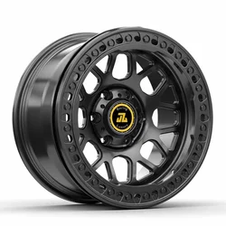 Custom concave 17-26 Inch Beadlock Off-Road Forged Wheels 5x130 5x150 6x139.7 Alloy Rim 25-50mm for jeep-wrangler