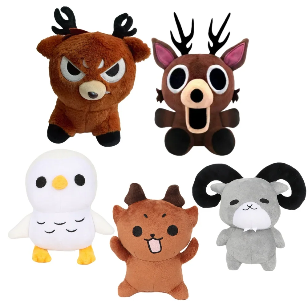

New In Stock 99 Nights In The Forest Plush Owl Deer 99nights Plush Doll Cute Anime Peripherals Toy Halloween Christmas Gift