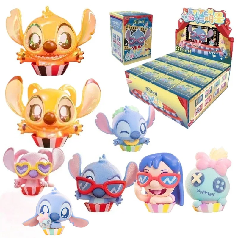 

Подлинная аниме-фигурка Лило и Стич Лило Пэкай, серия фильмов «Суперзвезда», флокированная кукла, слепая коробка, коллекция игрушек, украшения, диеты