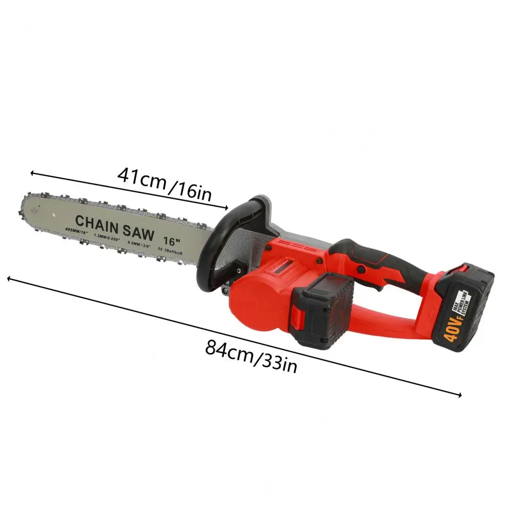 3800W Brushless Electric Chain Saw 17000rpm Portable Chainsaw Rechargeable Cordless Graden Pruning Tools For Home Wood Cutter