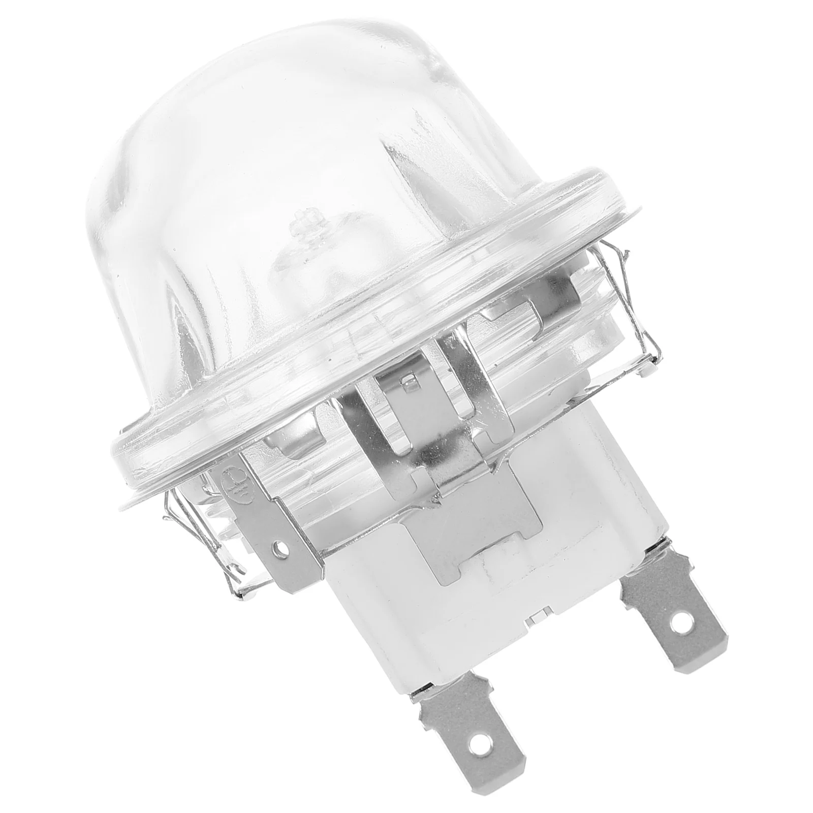 

High Temperature Resistant Lamp Holder Socket Stainless Steel Oven Light Bulb Adapter Replacement Embedded Design Heat