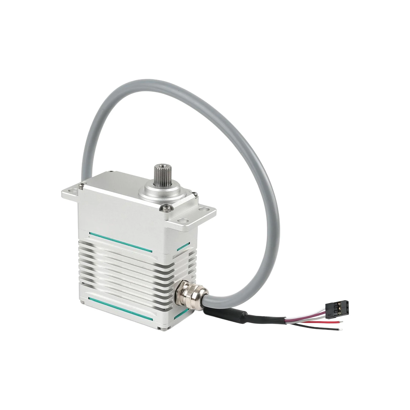 デジタルサーボ 220kg メタルギア コアレスモーター 200度角度制御可能 12V/24V サーボ DIY RCロボットカー 男の子 おもちゃ # T3 トライアド