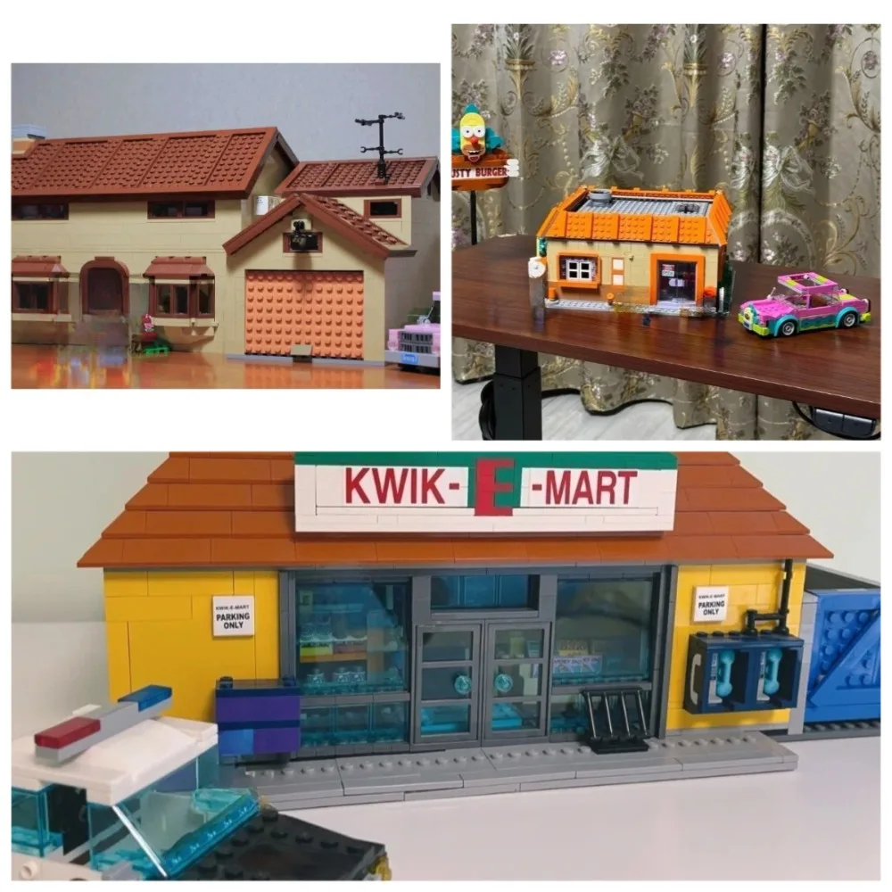 ชุดตัวต่อบล็อกซุปเปอร์มาร์เก็ต ร้านสะดวกซื้อ 71016 เข้ากันได้กับเลโก้ เหมาะสำหรับเป็นของขวัญคริสต์มาส 2179 ชิ้น