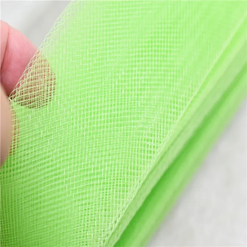 Hard stiff Polyester Mesh Ribbon Flat Plain Crinolines Horsehair Fabric for Hats skirt making 3cm 4cm 5cm 6cm 10cm12cm