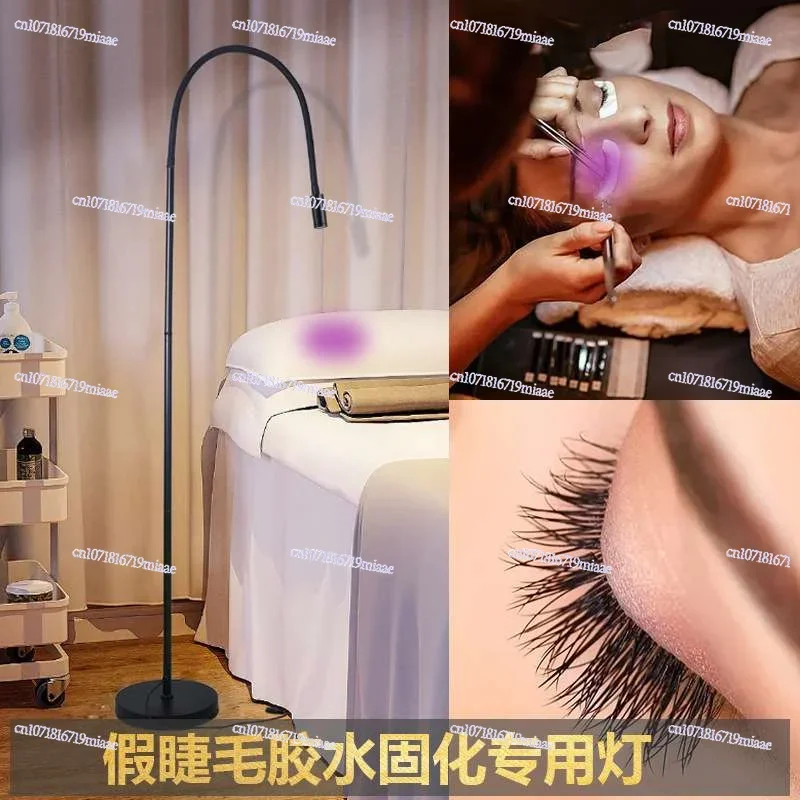 5W Pink UV LED Curing Lamp UV Ultraviolet Light UV Glue Curing Light Beauty Eyelash False…