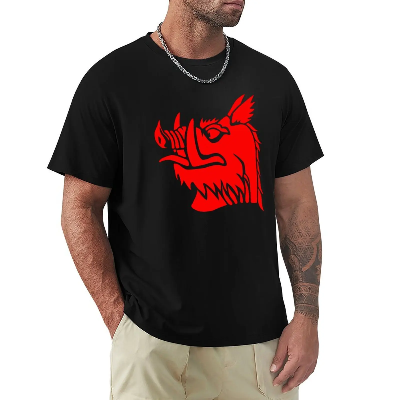 

Black Knight Boar T-Shirt boys animal print T-shirts man anime stuff Louboutins mens designer clothes