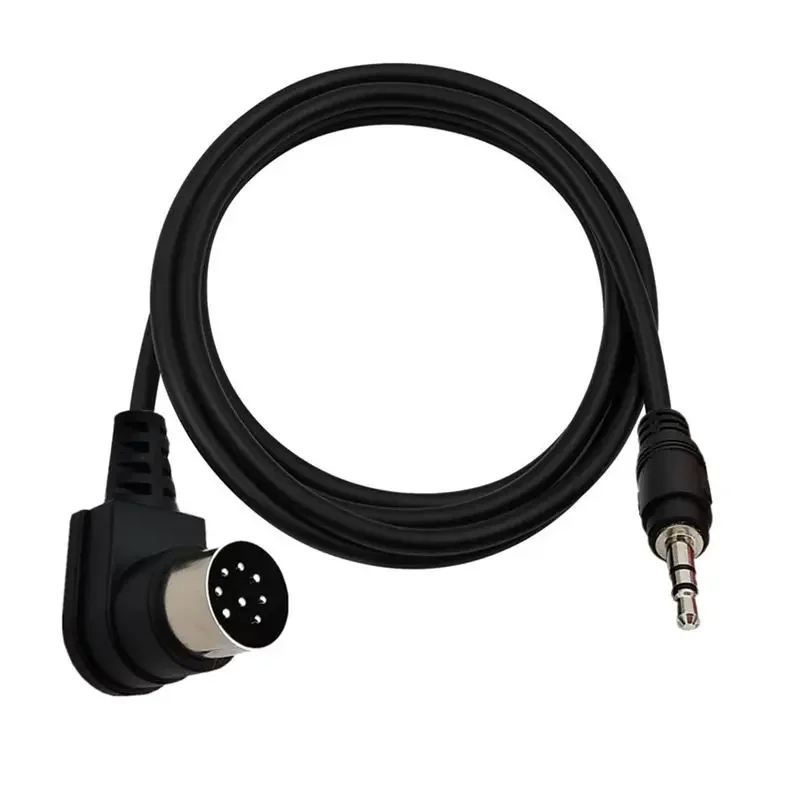 90 stopni kąt prosty DIN 8P 8Pin MIDI wtyk męski do 3.5mm Jack męski kabel Adapter Audio do sprzęt Audio instrumentów muzycznych